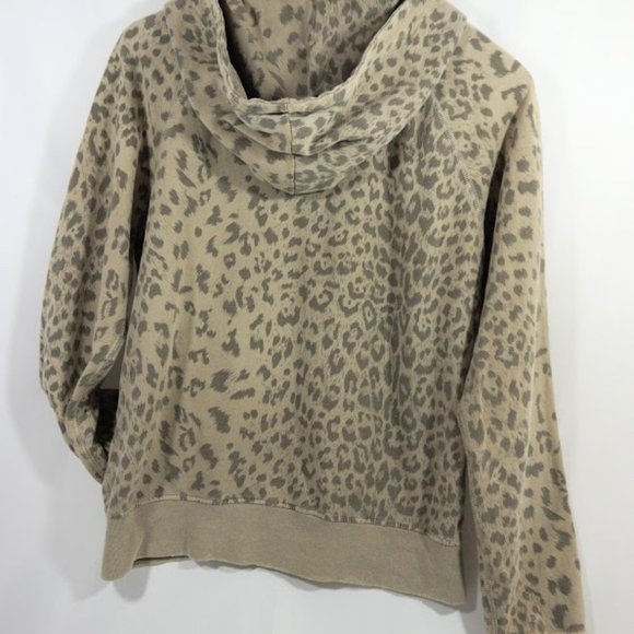 Current/Elliott Leopard Zip Hoodie 1 (XS/S) - Picture 5 of 5